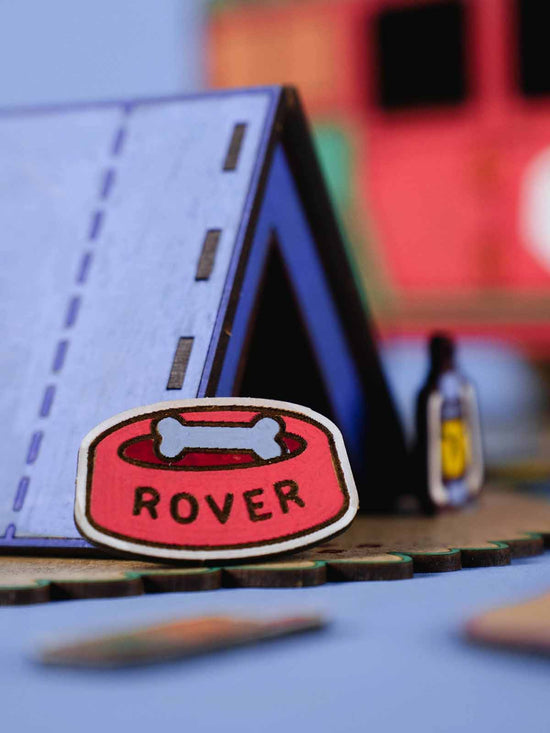 Aktivitetslegetøj i Træ - Quest: Rover's Udflugt