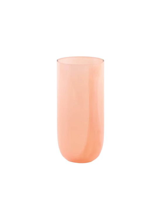 Vandglas i pink glas H15xD7cm